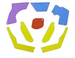 Foo Fighters Premium & LE Multi-Colored PETG Plastic Protector Set